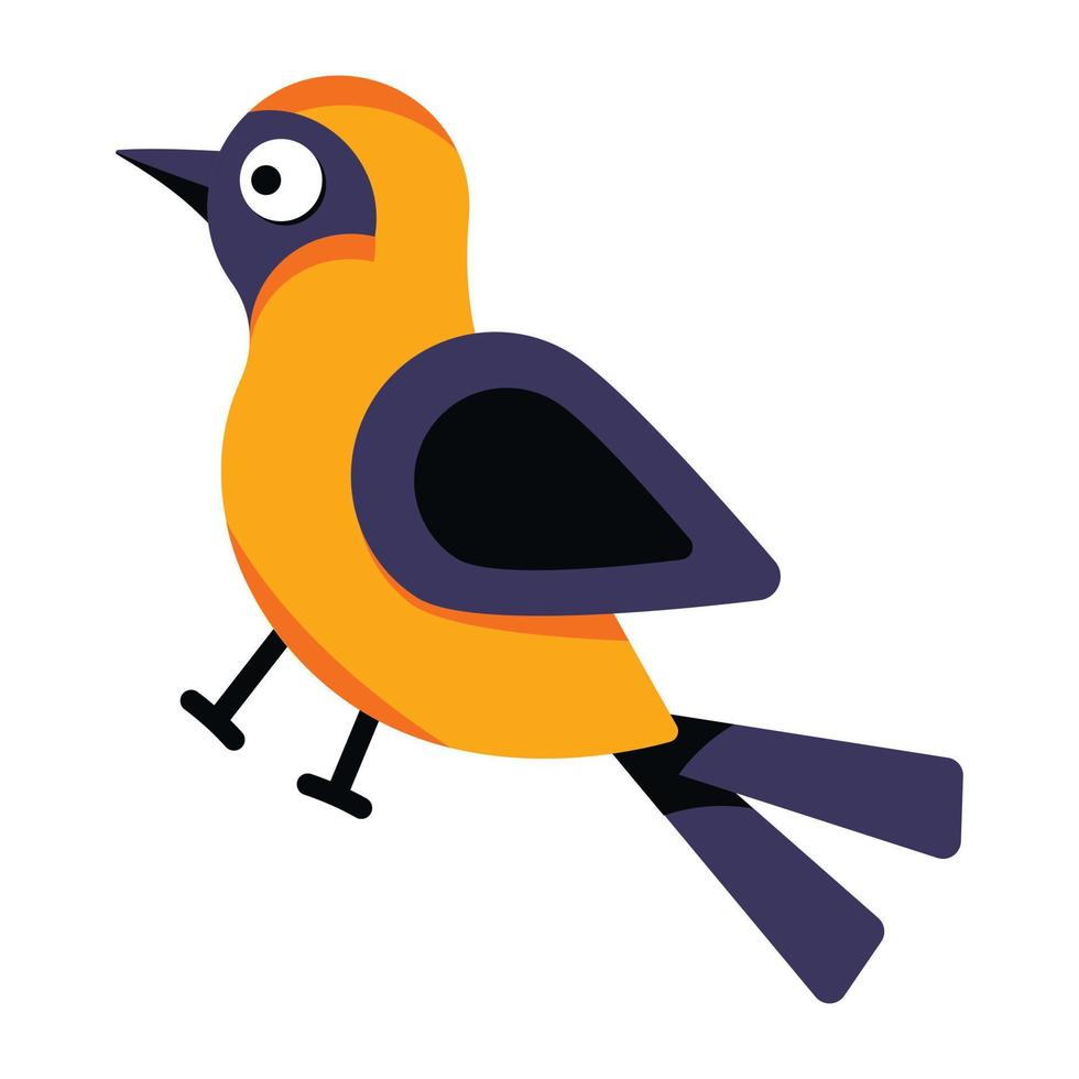 Trendy Lark Bird vector