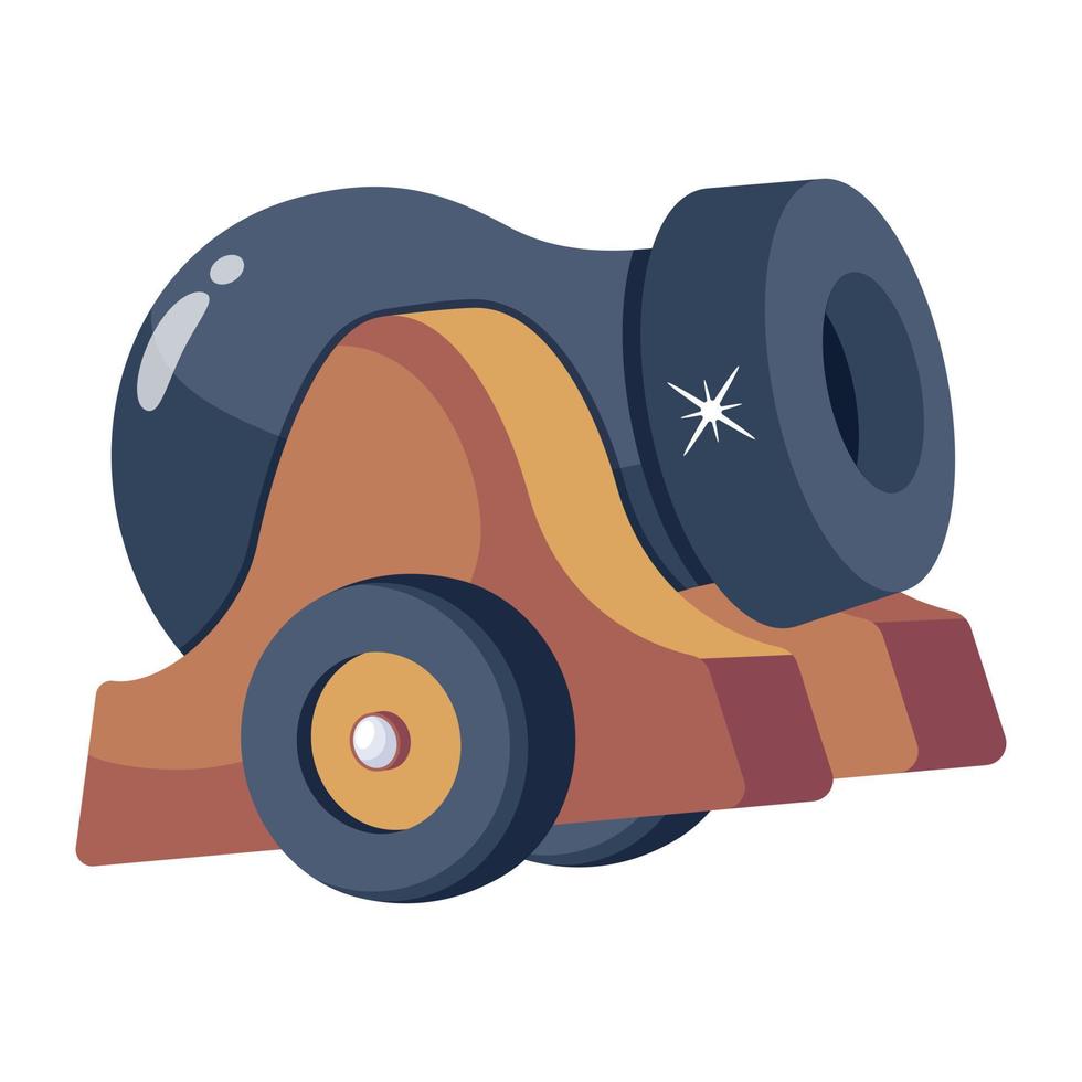 Trendy Artillery Concepts vector