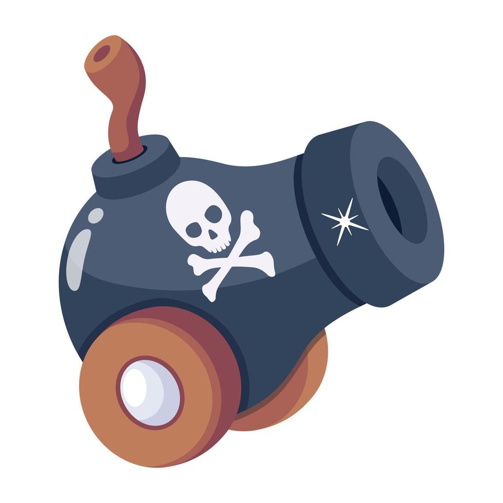 Trendy Cannon Concepts vector