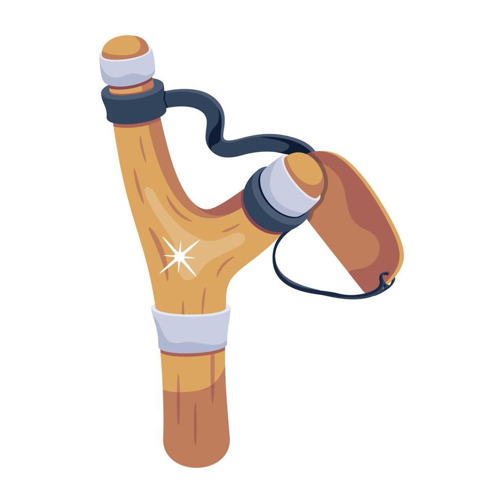 Trendy Slingshot Concepts vector