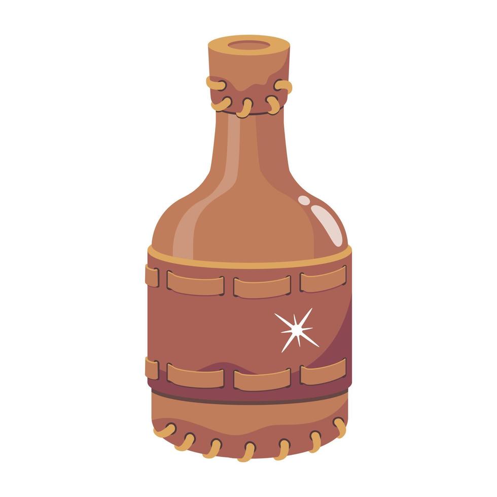 botella de whisky de moda vector