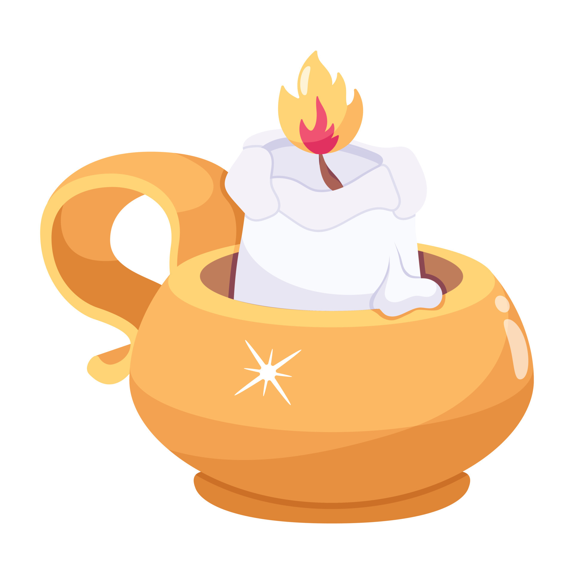 Trendy Candle Holder 17000055 Vector Art at Vecteezy