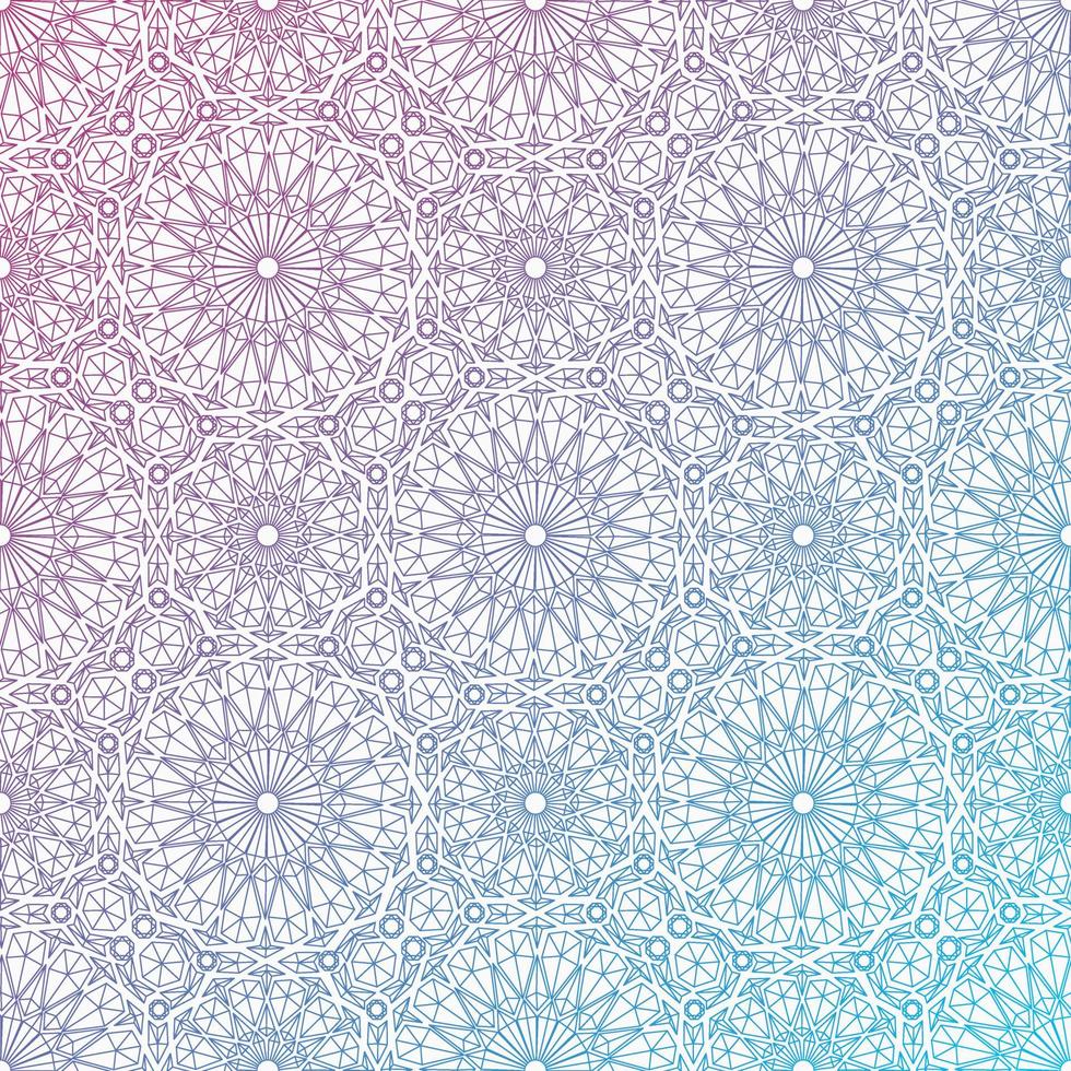 Summer vector linear pattern