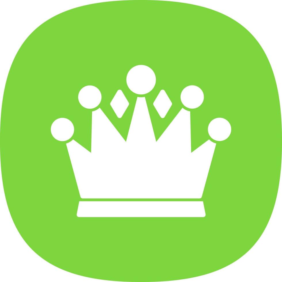 Crown Vector Icon Design