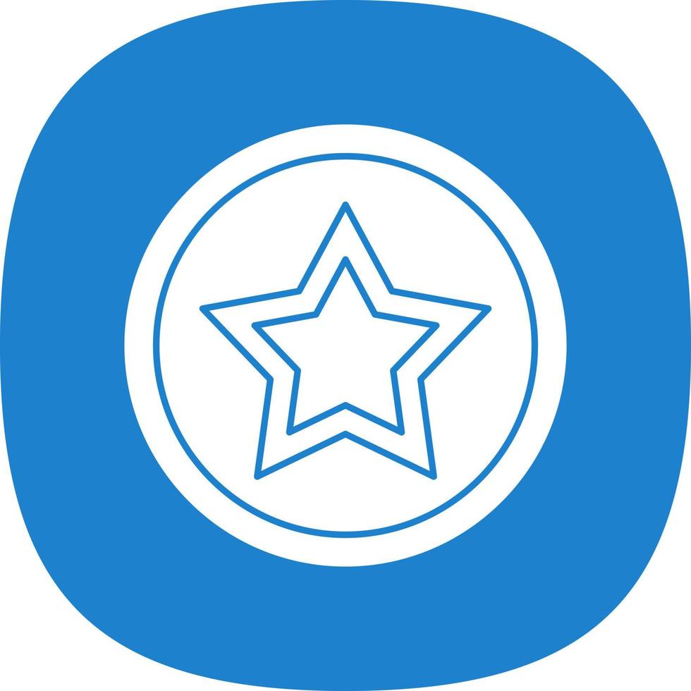 diseño de icono de vector de estrella