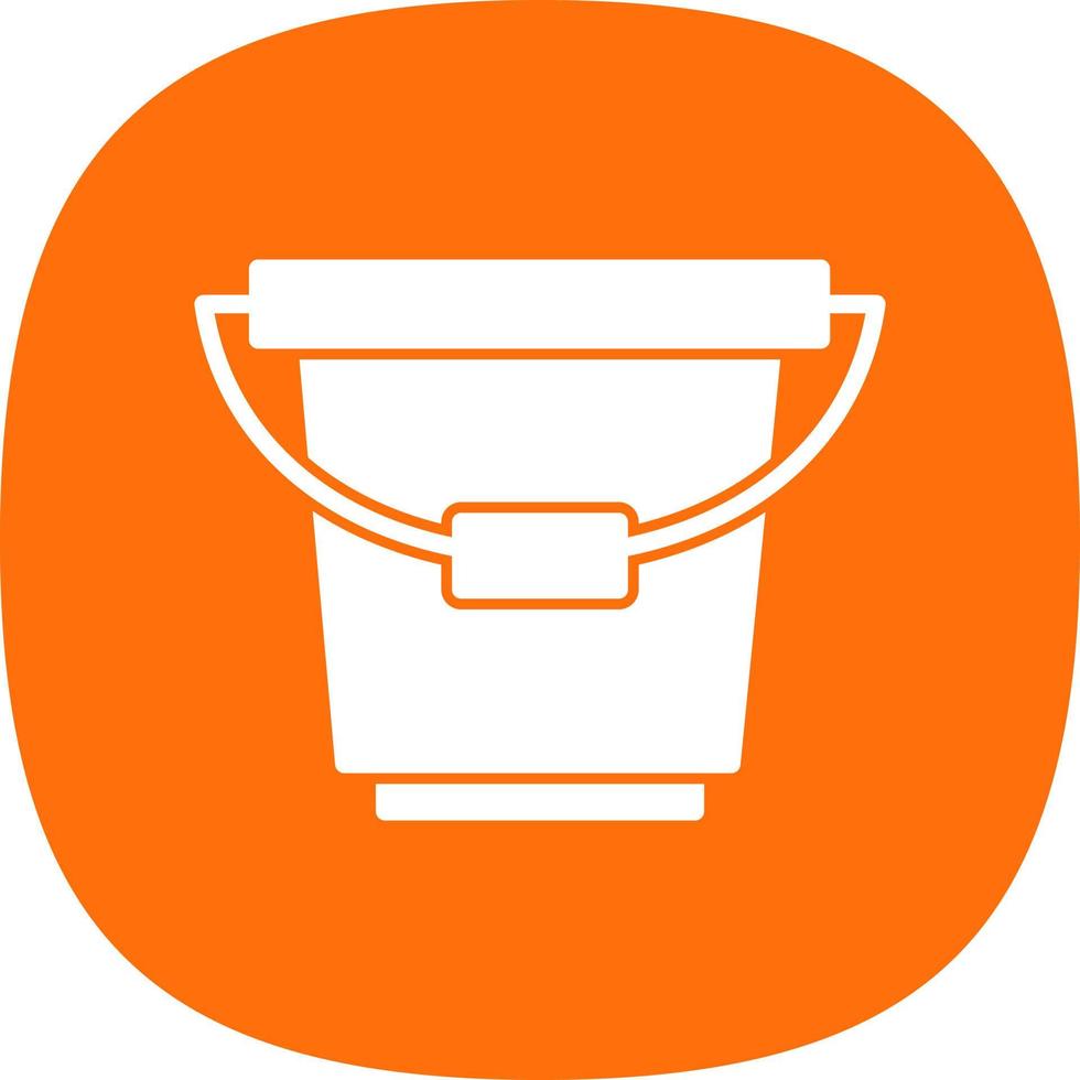 Bucket Vector Icon Design