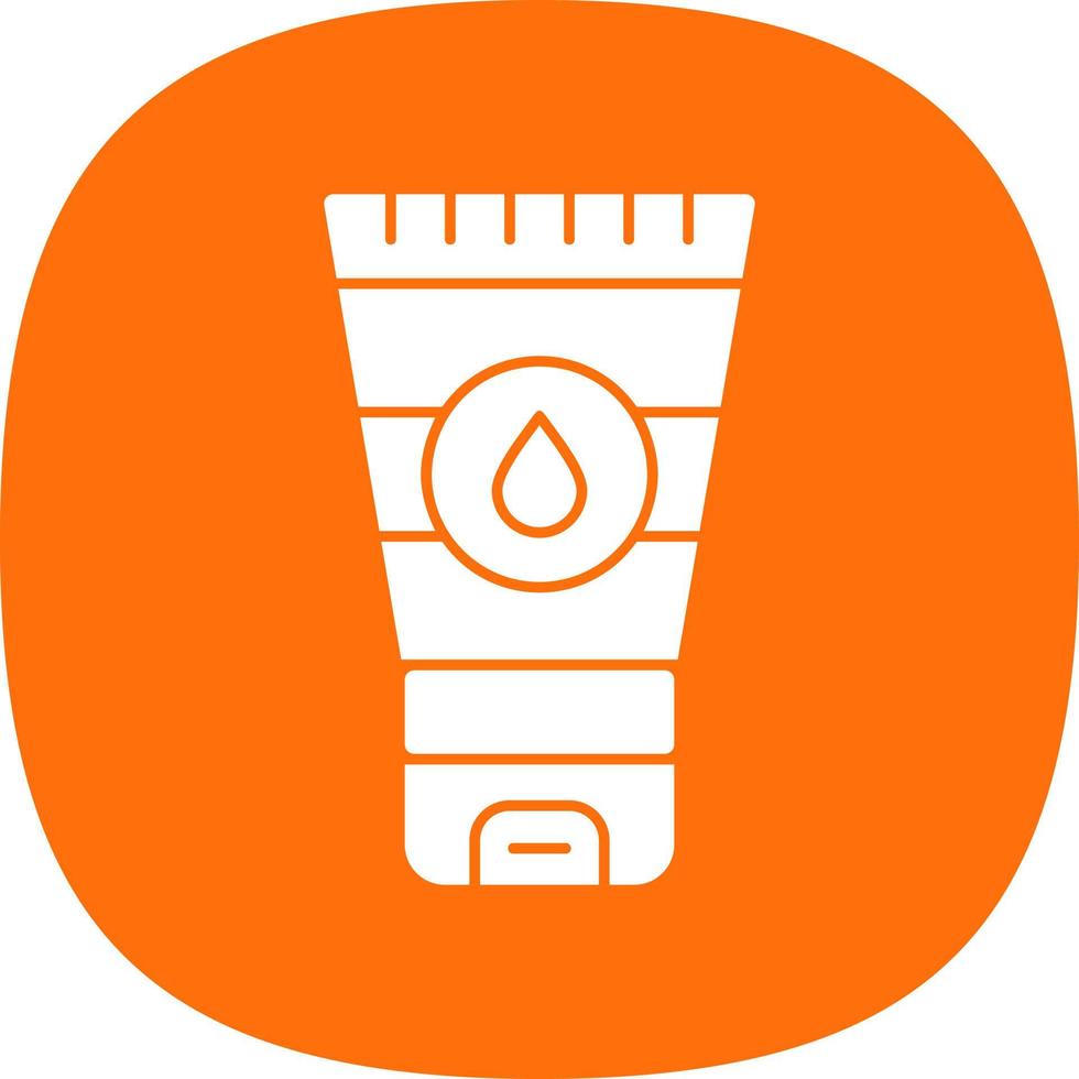 Face Cleanser Vector Icon Design