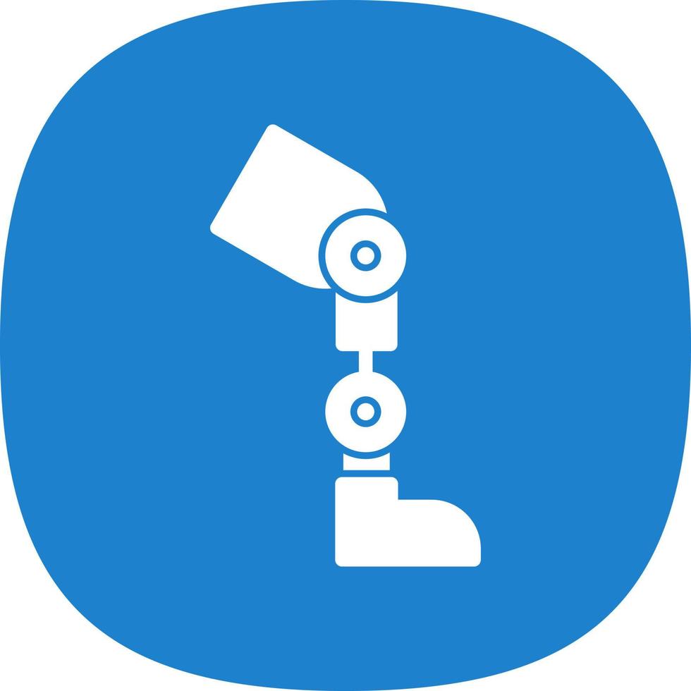 Prothesis Vector Icon Design