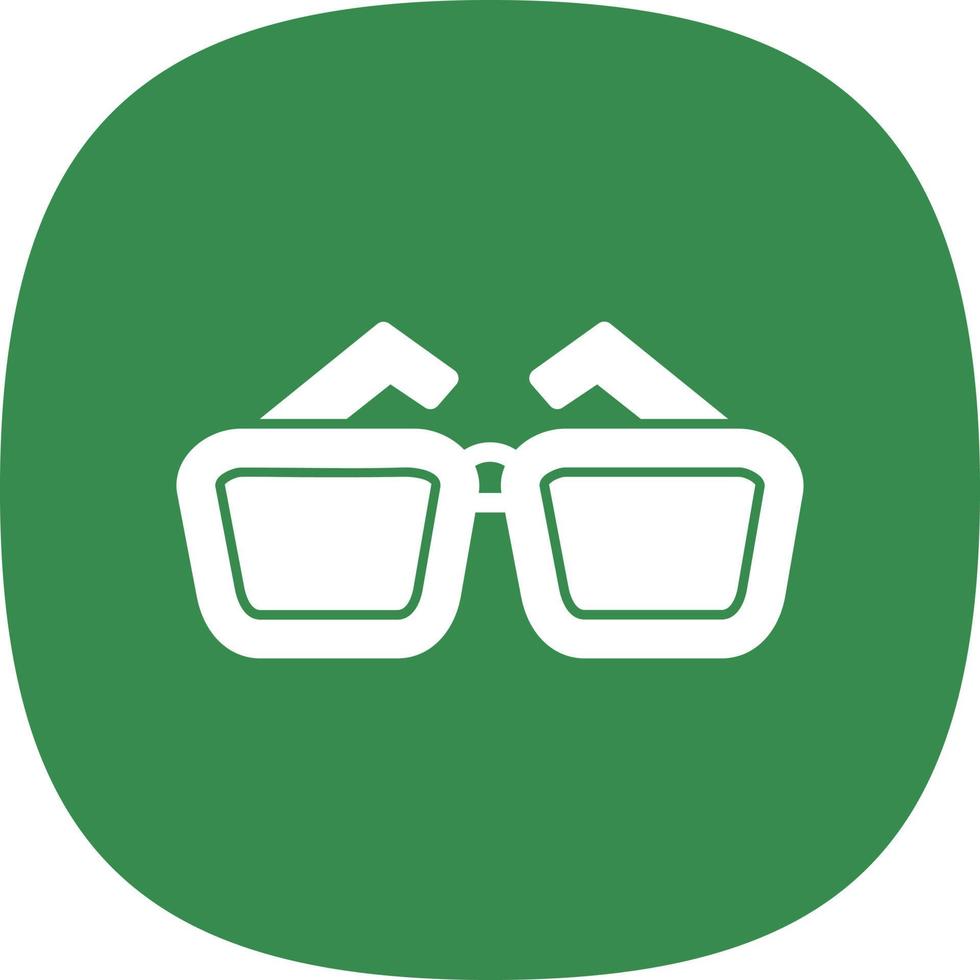 Glasses Vector Icon Design