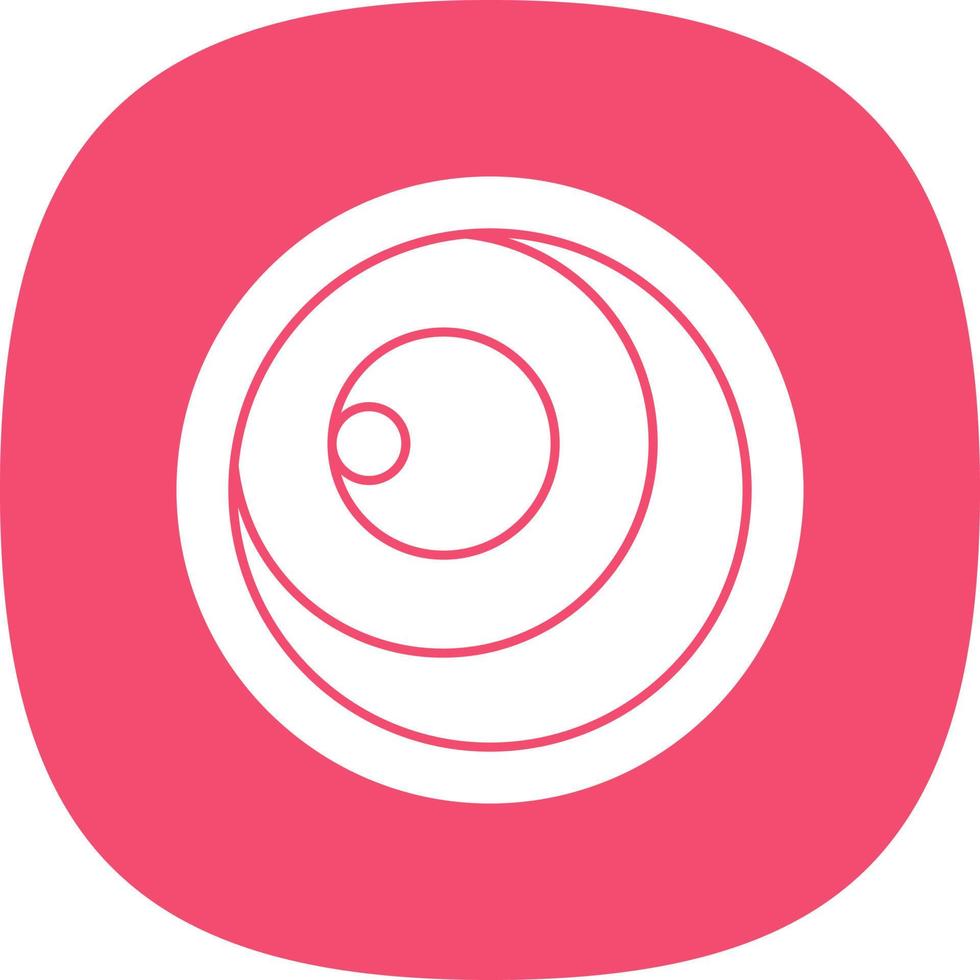 Lens Vector Icon Design