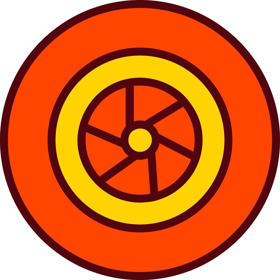 Depth Of Field  Vector Icon