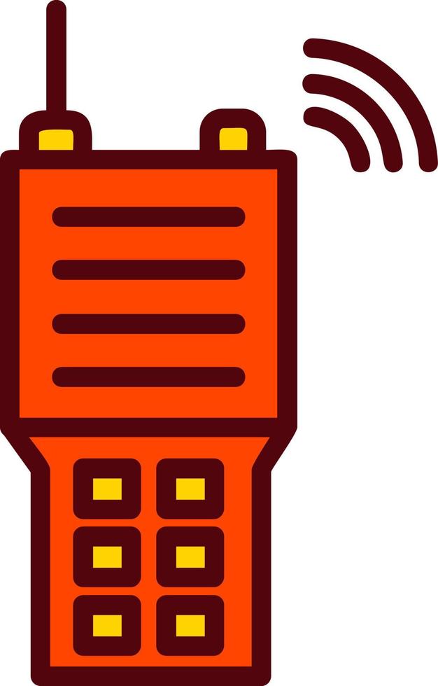 Military Radio  Vector Icon