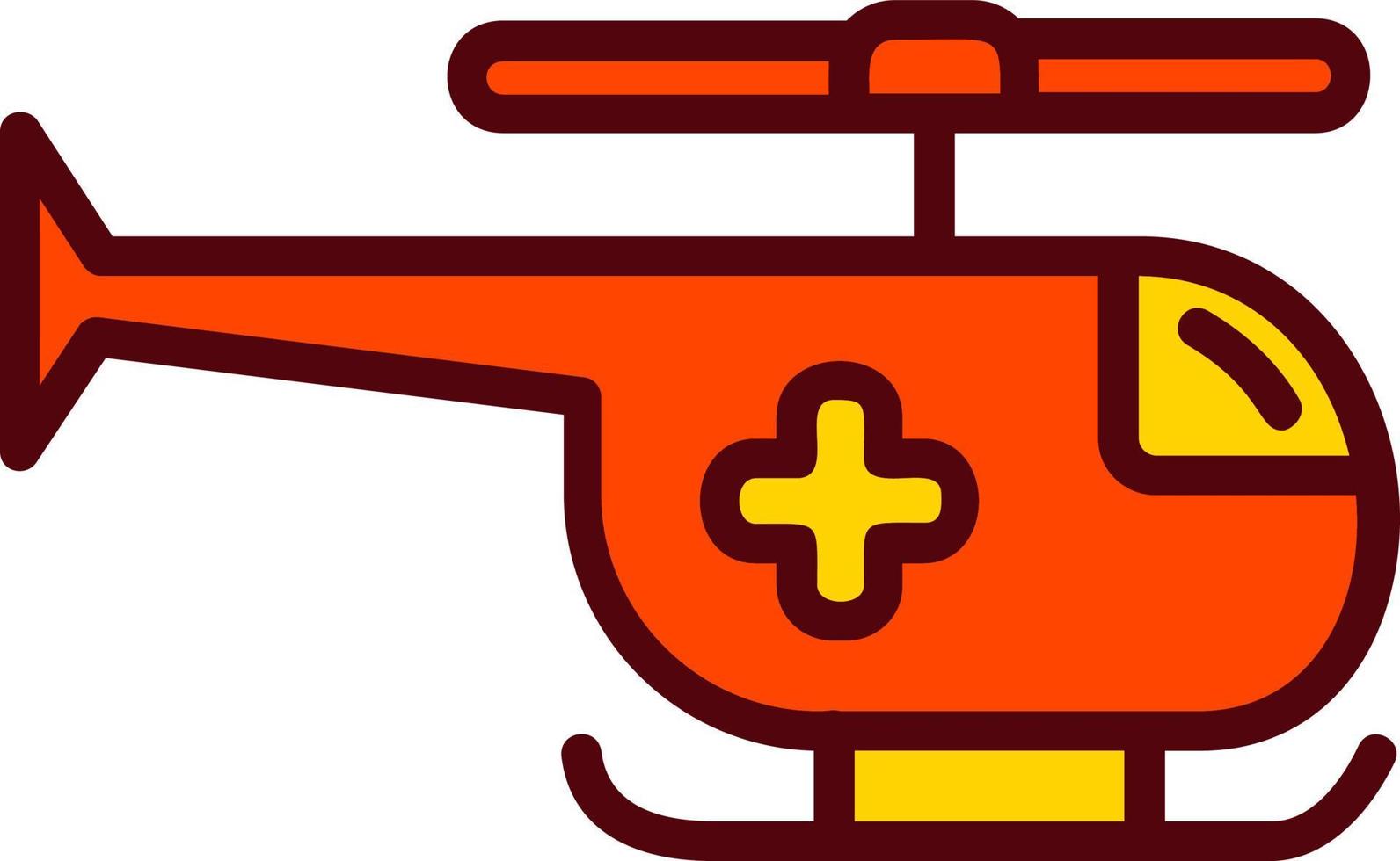 Helicopter  Vector Icon