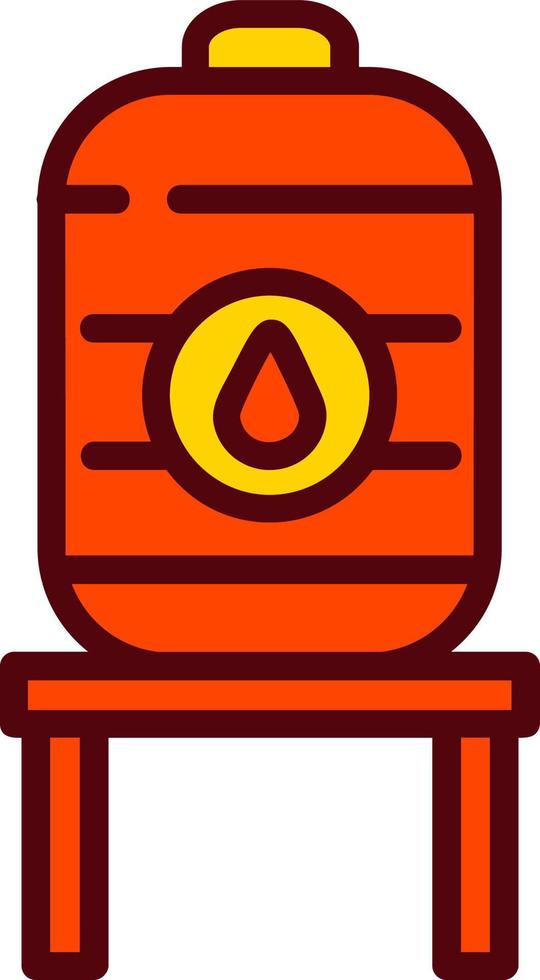 Oil Tank  Vector Icon