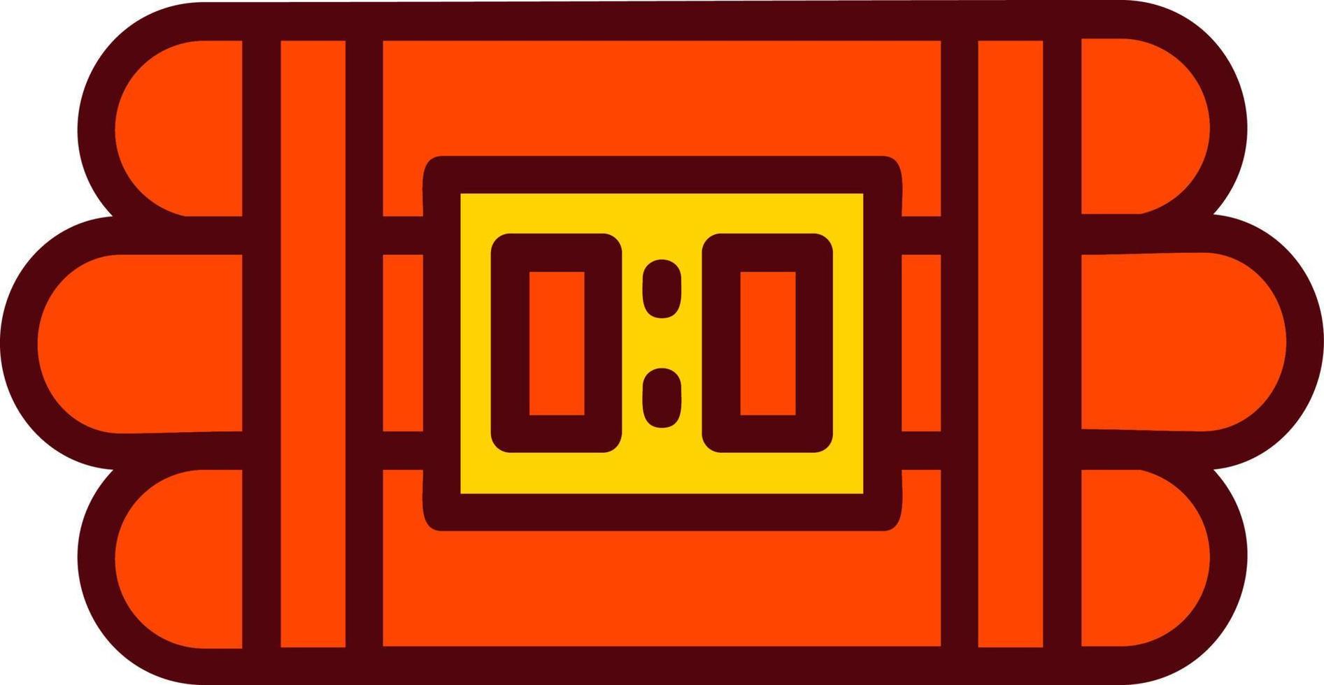 Time Bomb  Vector Icon