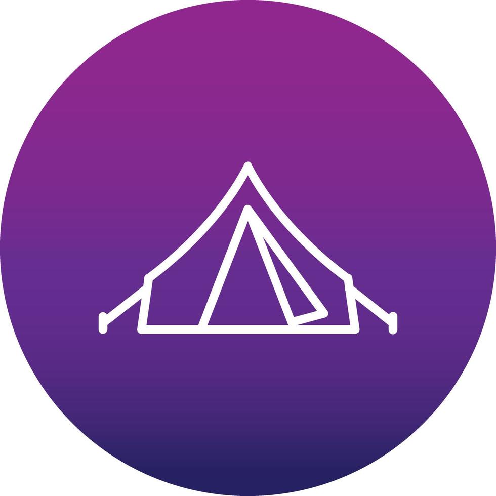 Tent  Vector Icon