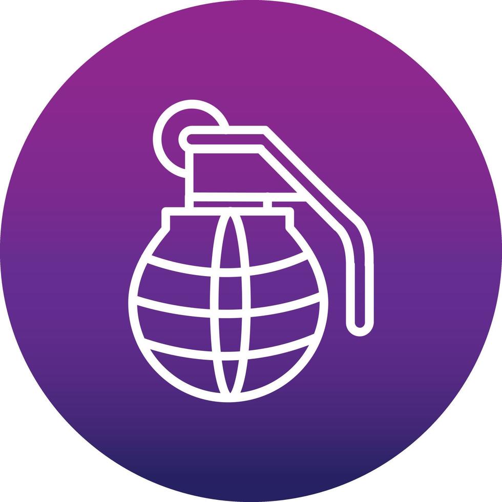 Grenade  Vector Icon