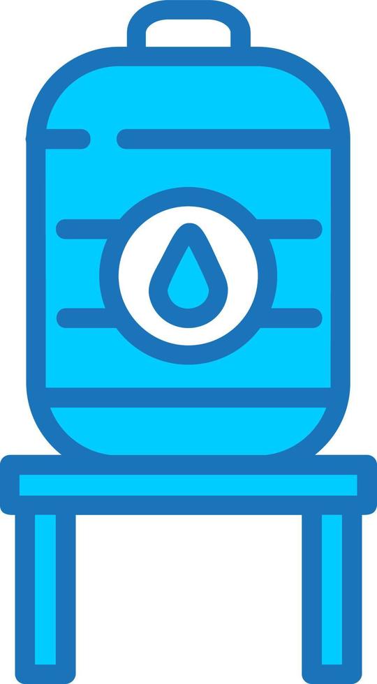 Oil Tank  Vector Icon