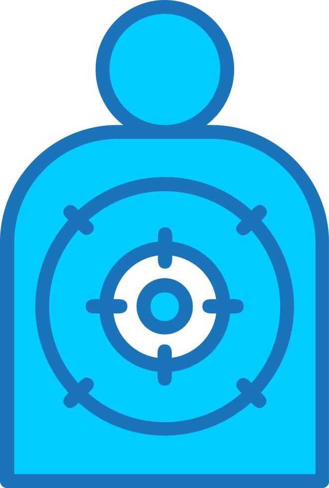 Shooting Target  Vector Icon