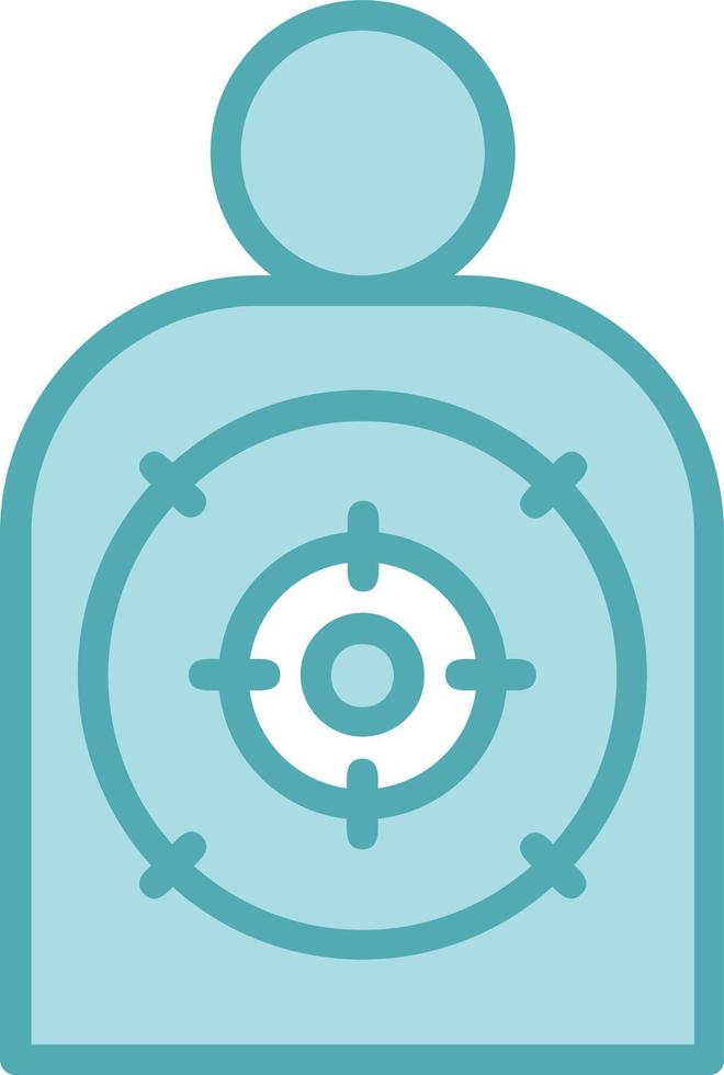 Shooting Target  Vector Icon