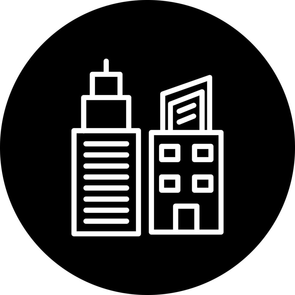 icono de vector de edificio