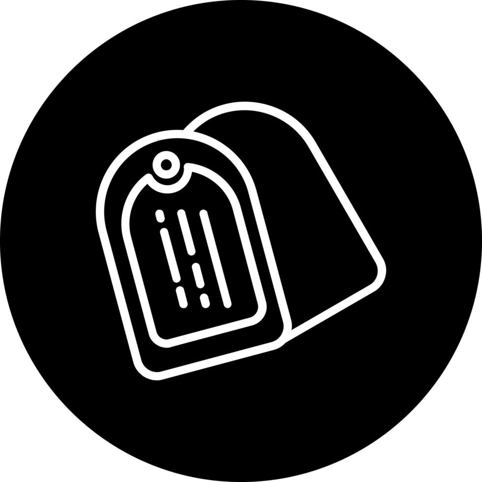 Dog Tag  Vector Icon