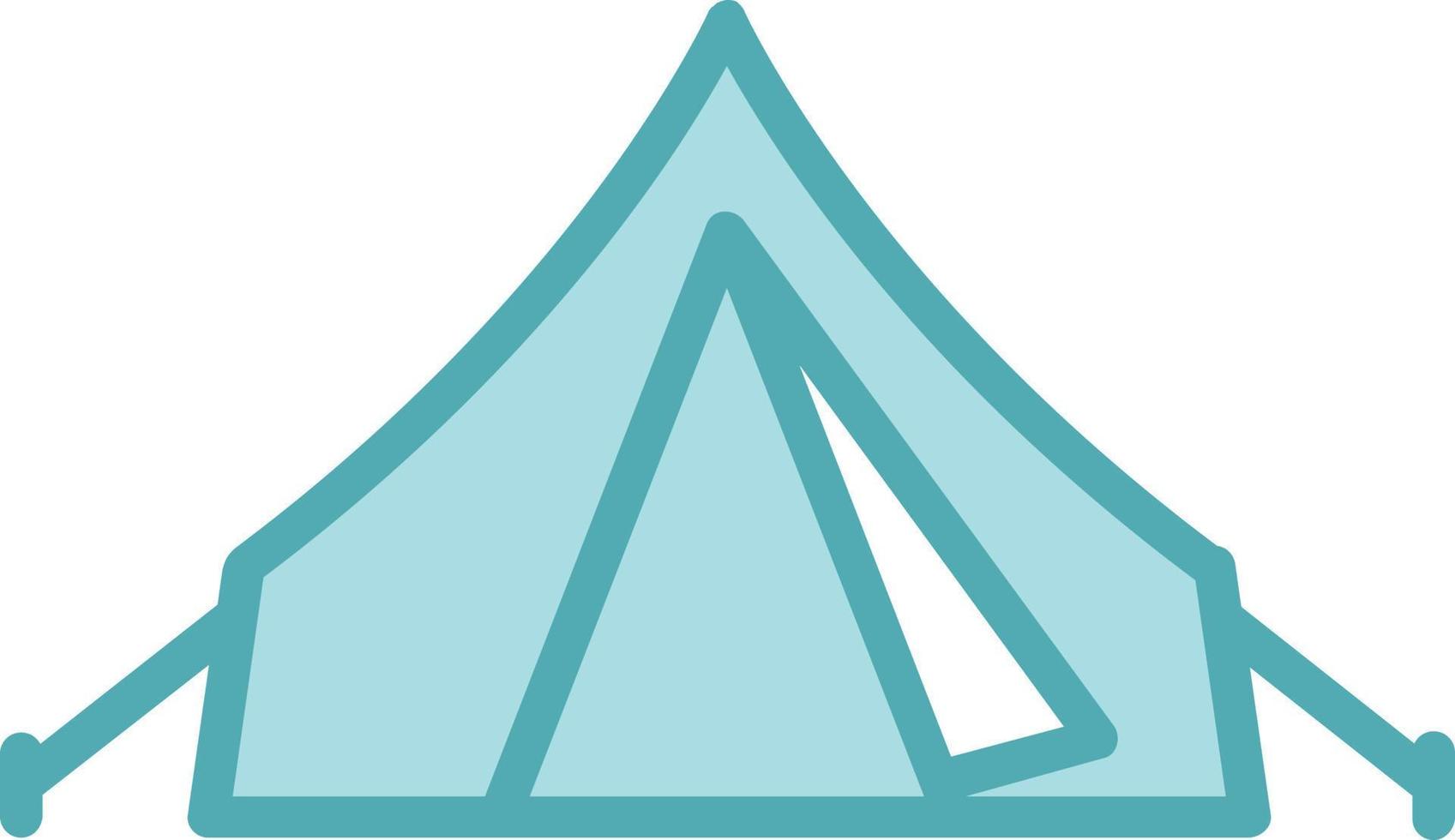 Tent  Vector Icon