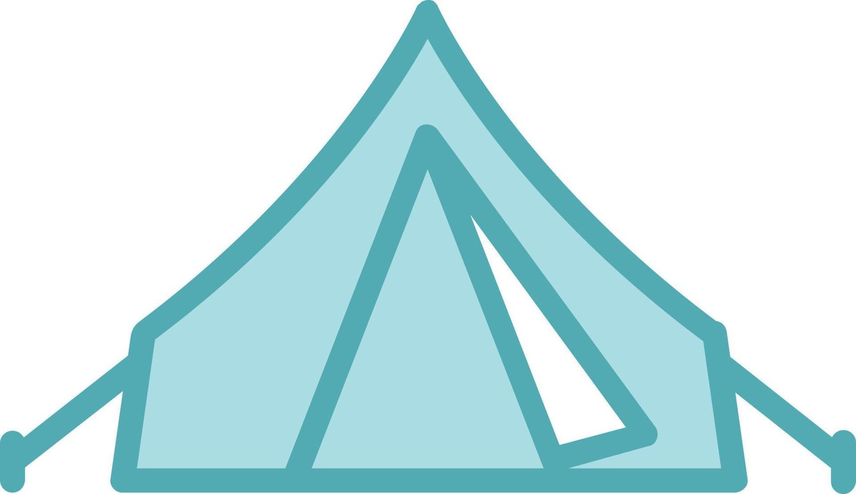 Tent  Vector Icon