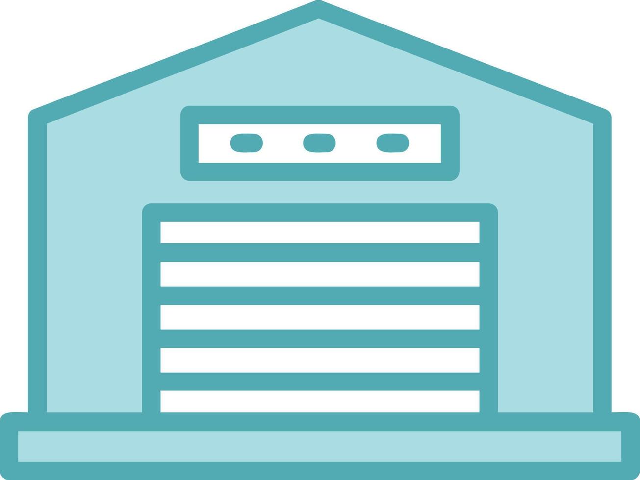 Warehouse  Vector Icon