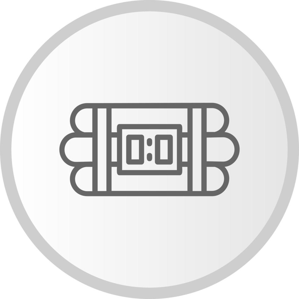 Time Bomb  Vector Icon