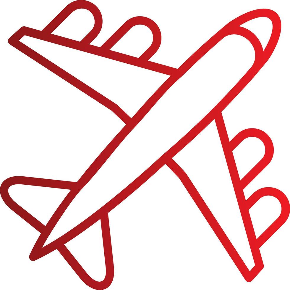 Plane  Vector Icon
