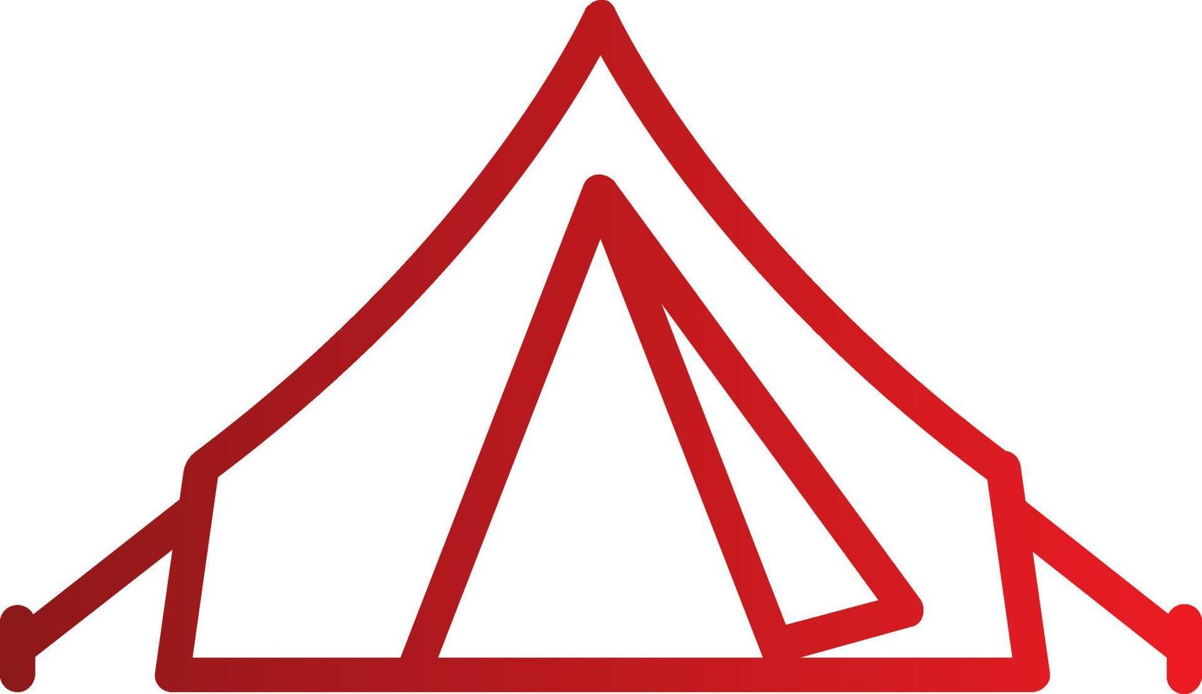 Tent  Vector Icon