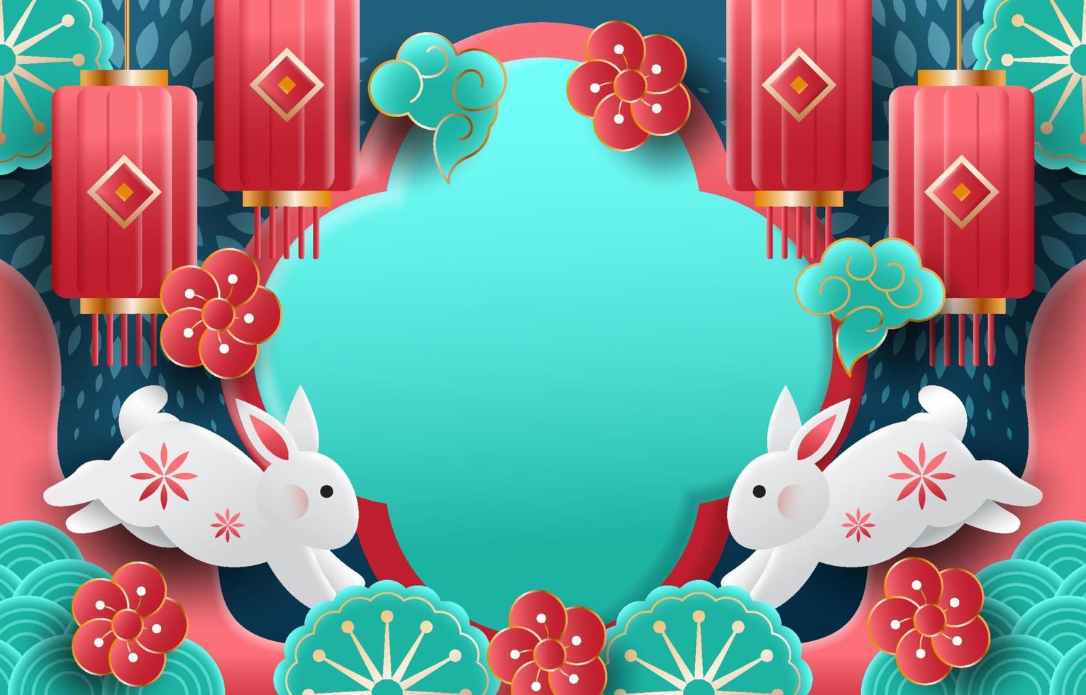 Chinese New Year Background vector