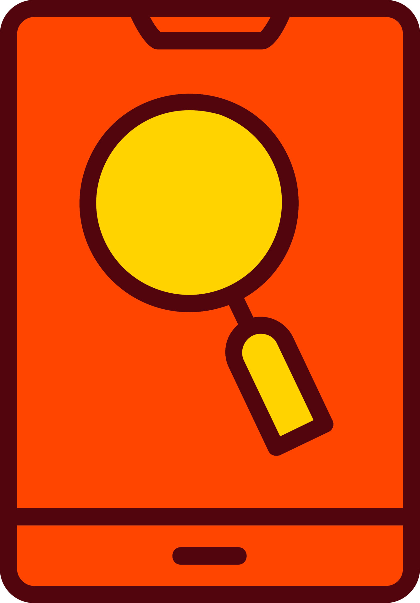 Magnifier Vector Icon 17003978 Vector Art at Vecteezy