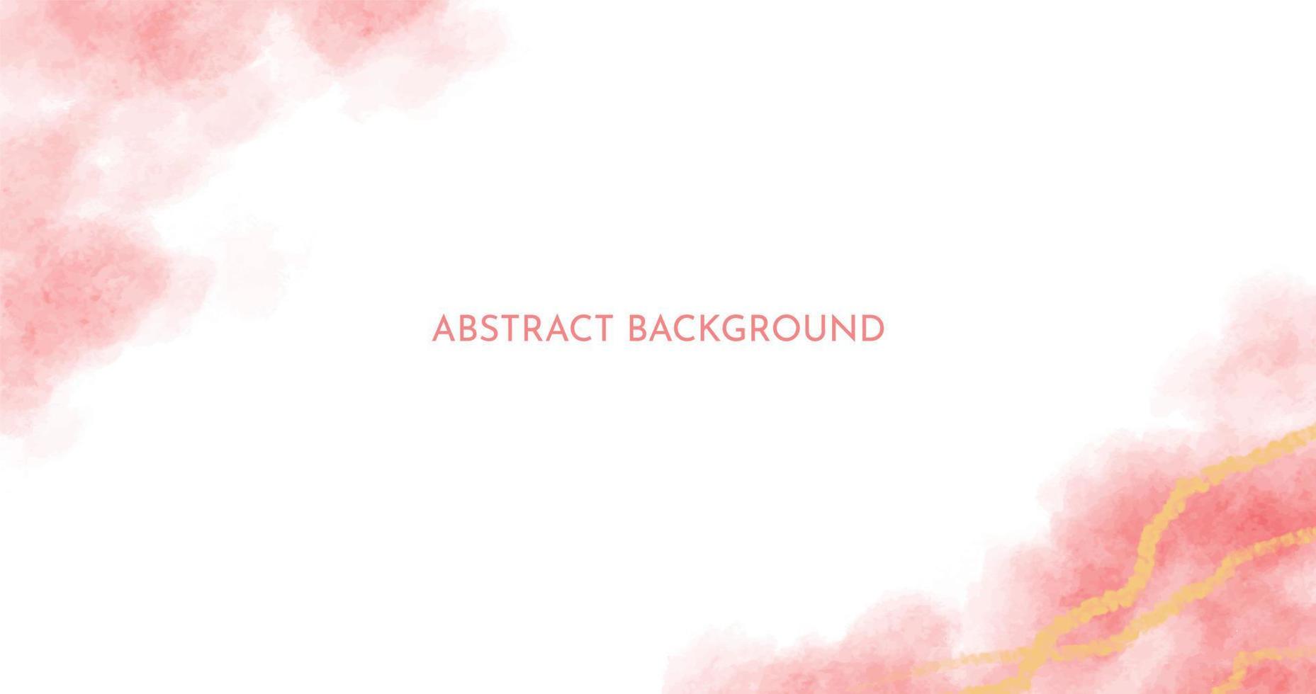 Abstract horizontal watercolor background. Neutral light colored empty space background illustration vector