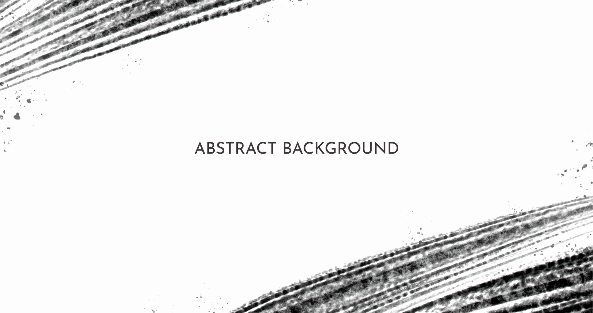 Abstract horizontal watercolor background. Neutral light colored empty