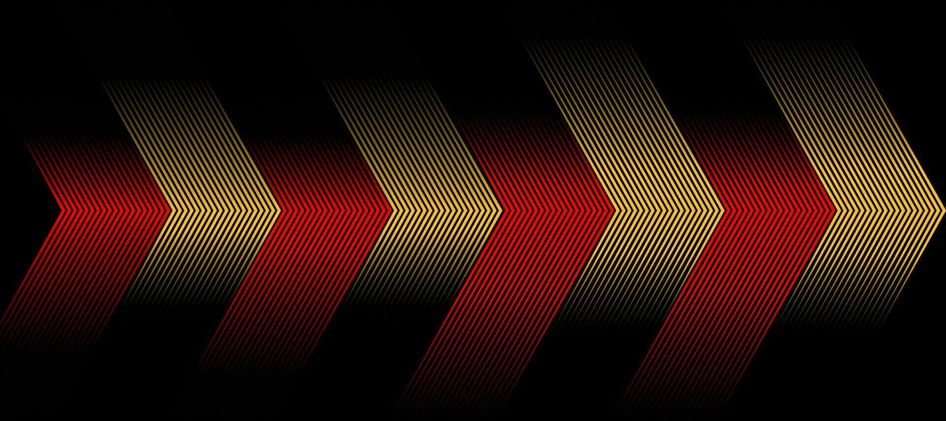 red yellow arrow background Design Wallpaper Vector