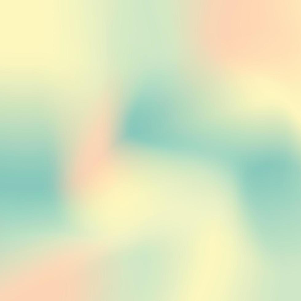 abstract colorful background. peach yellow green teal light pastel summer kids happy spring color gradiant illustration. peach yellow green teal color gradiant background vector
