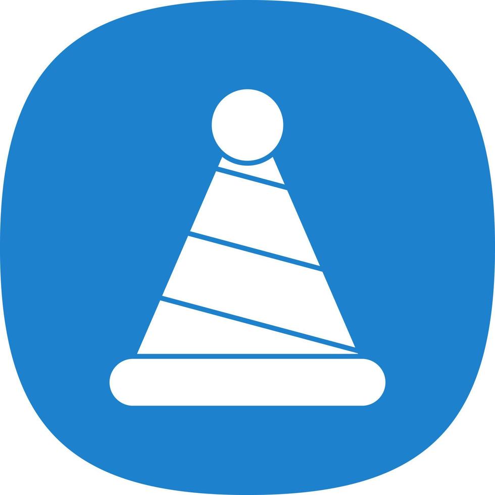 Party Hat Vector Icon Design