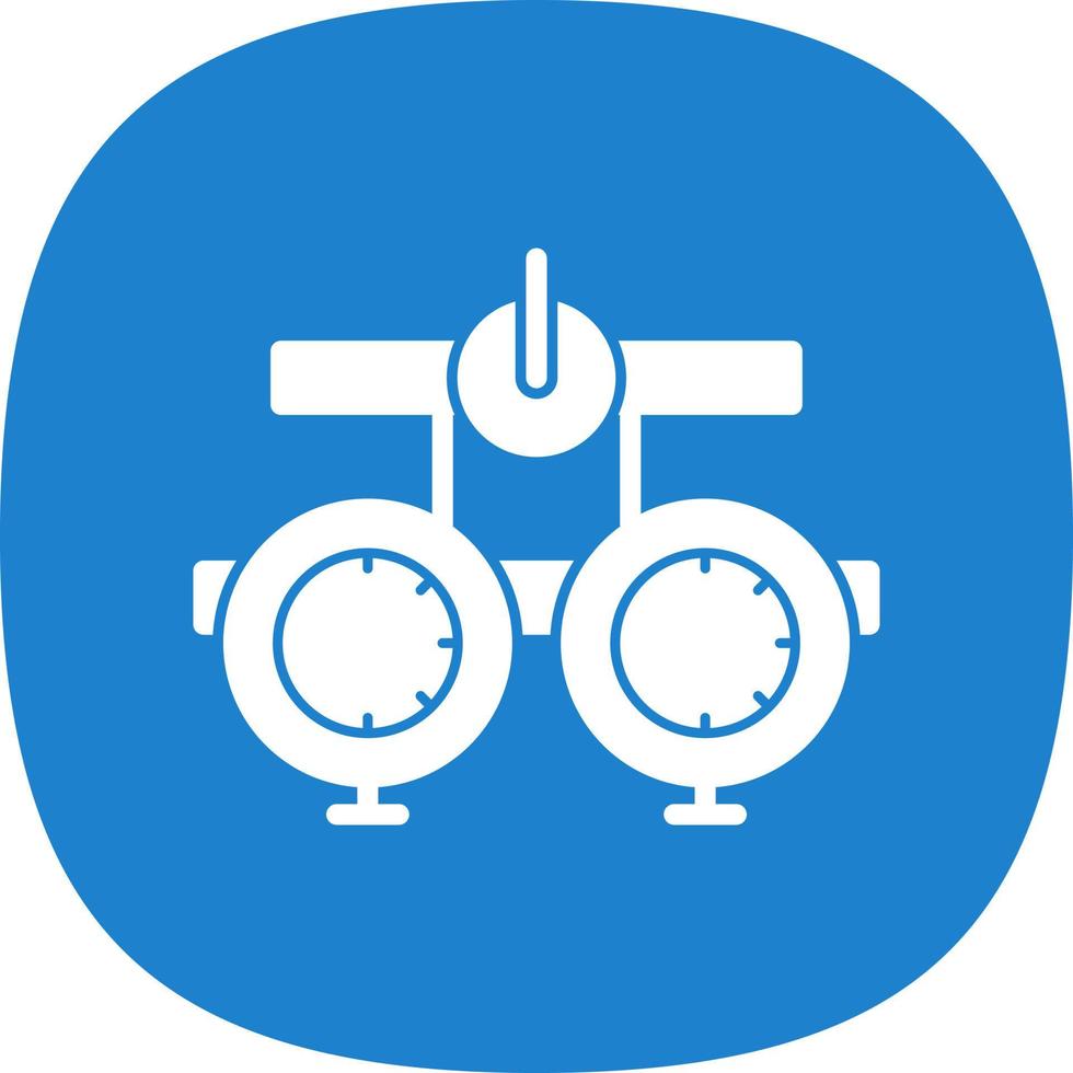 Optometrist Vector Icon Design