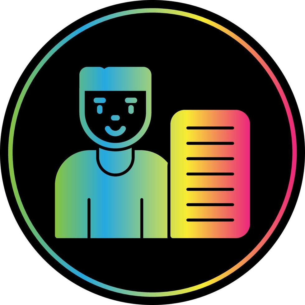 Guest List Vector Icon Design