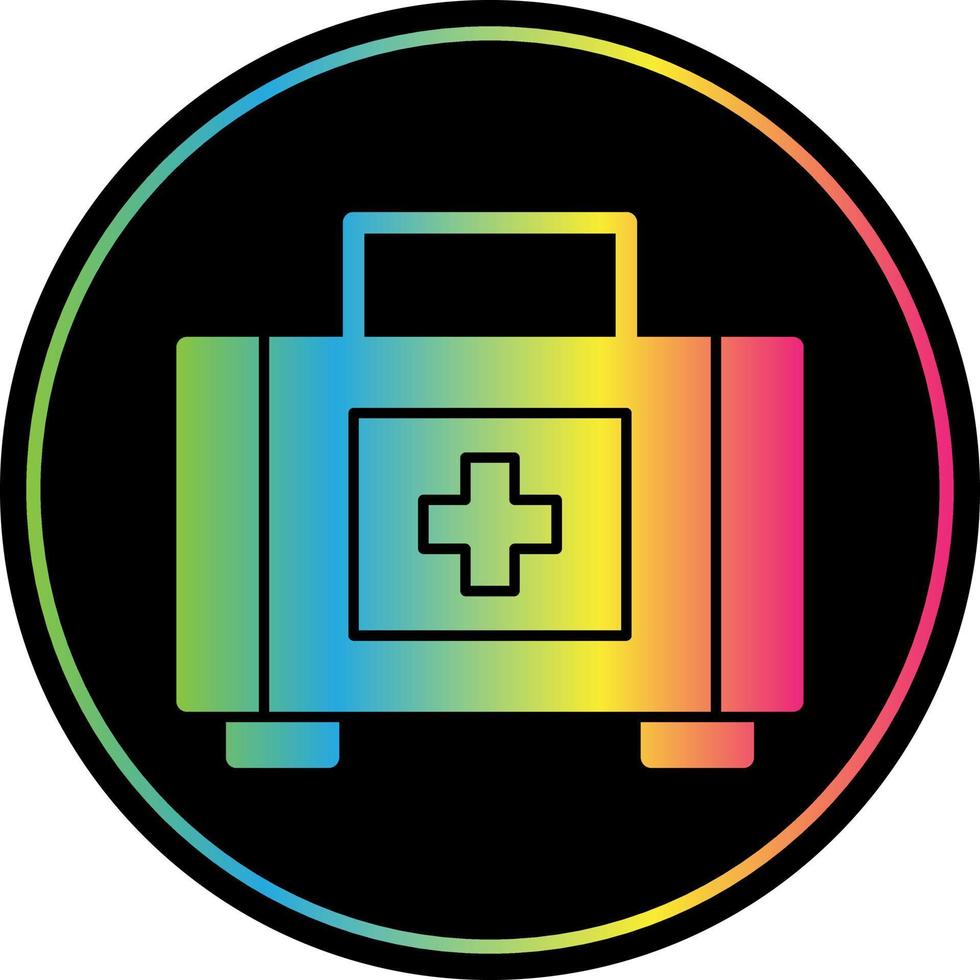 First Aid Kit Vector Icon Design