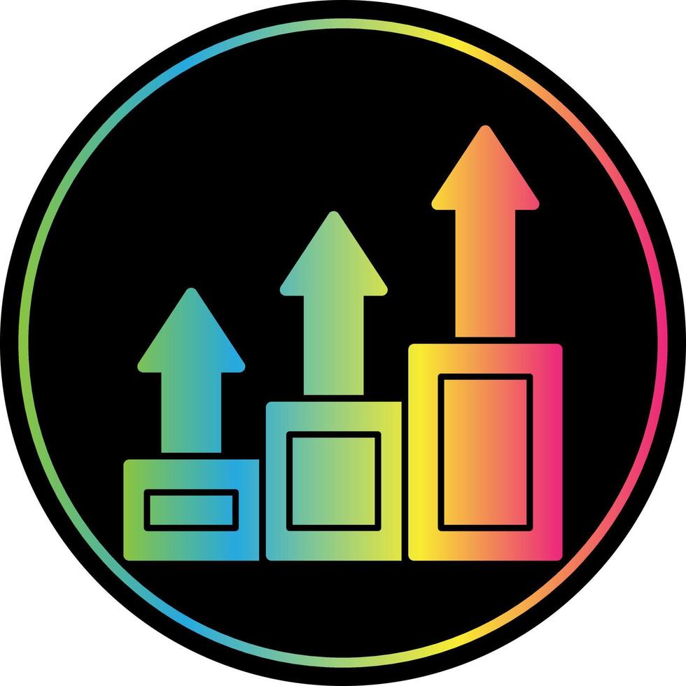 Growth Vector Icon Design