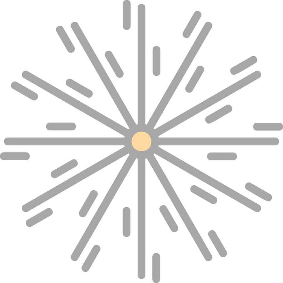 Fireworks Vector Icon Design