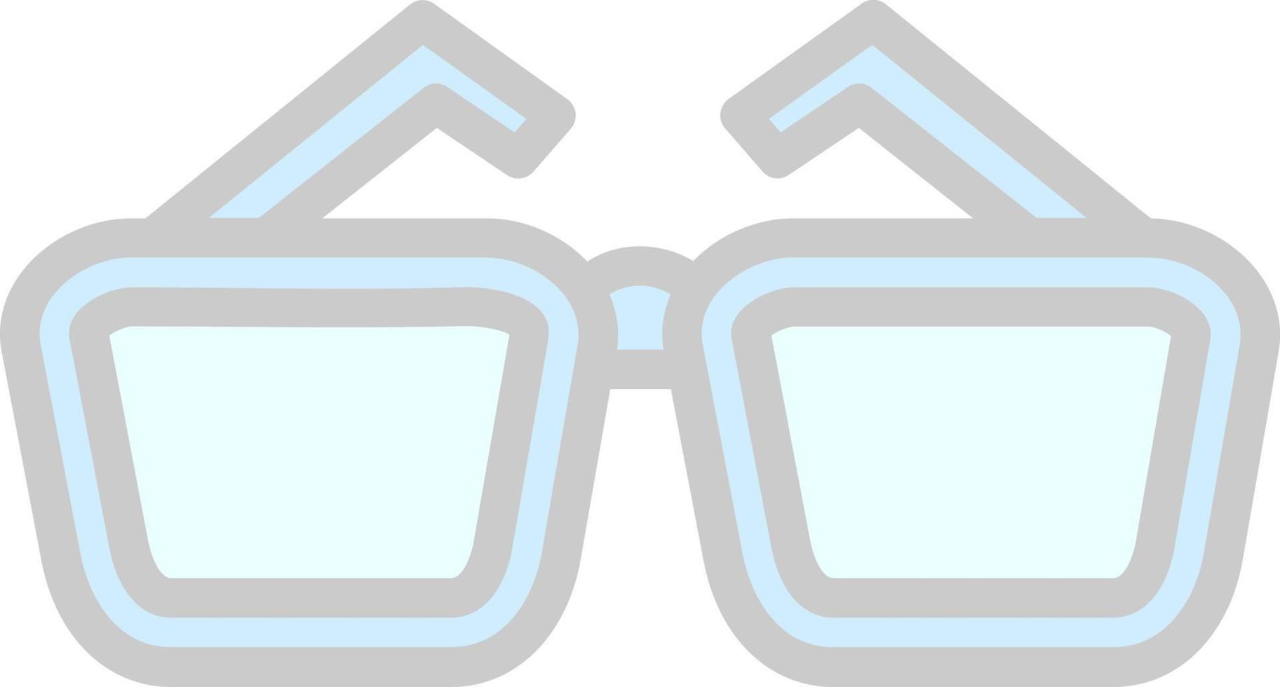 diseño de icono de vector de gafas