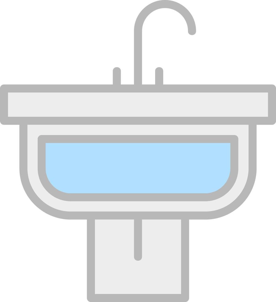 Sink Vector Icon Design