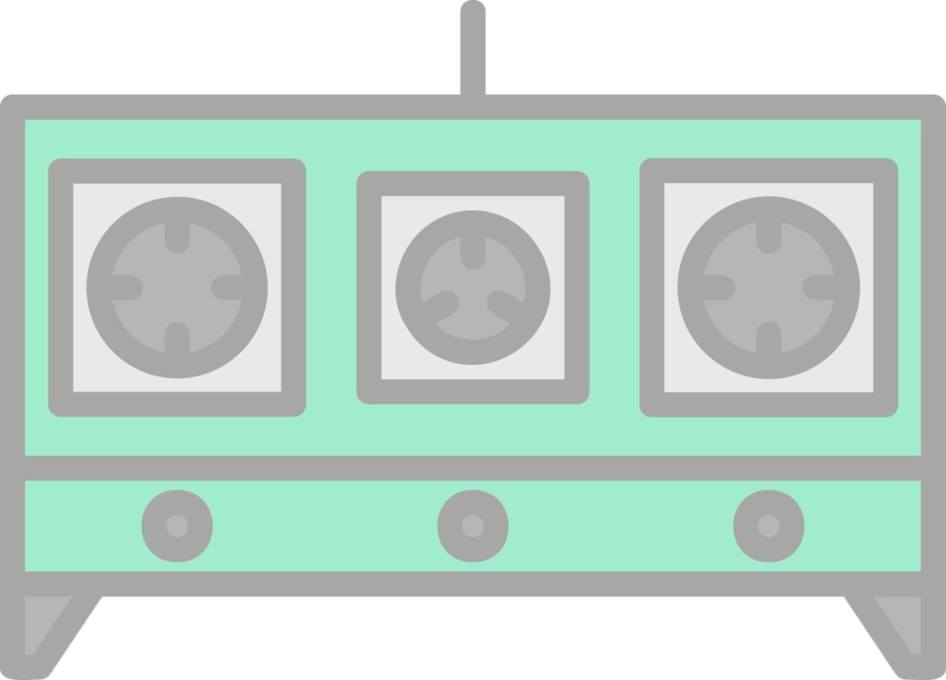 Stove Vector Icon Design