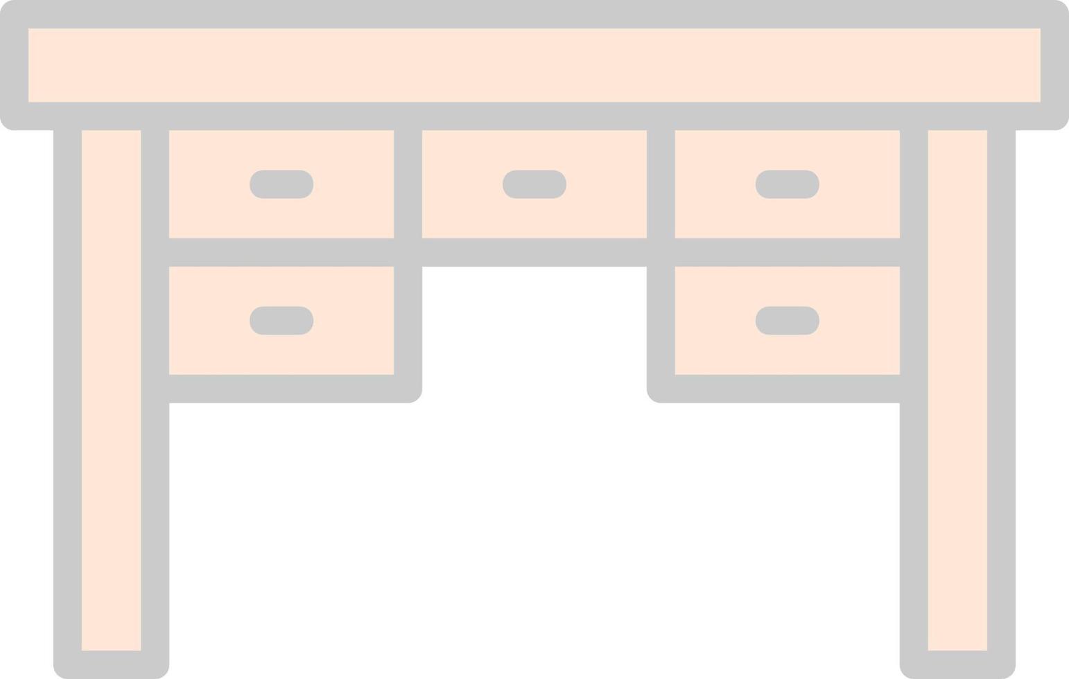 Desk Vector Icon Design