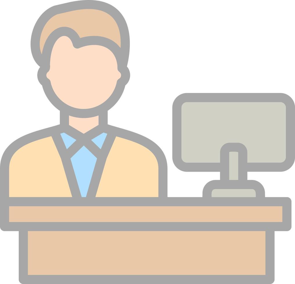 Worker Vector Icon Design