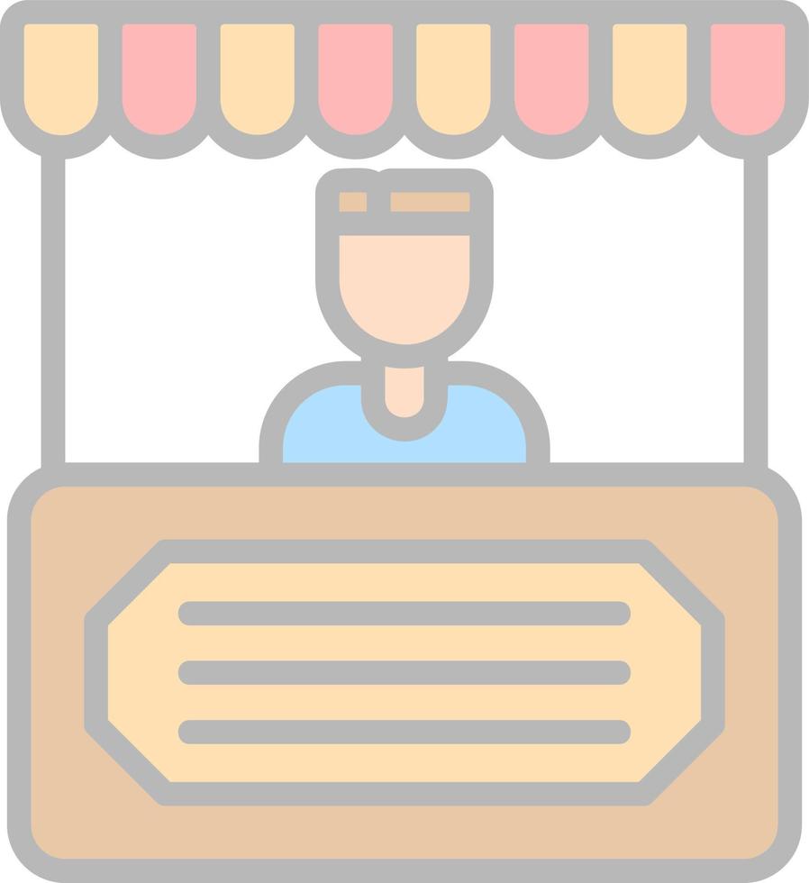 Vendor Vector Icon Design